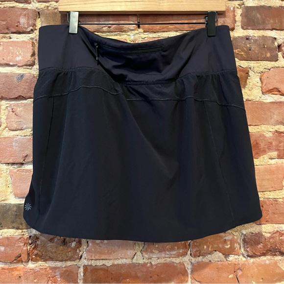 Athleta Run With It 14" Skort size 1X Black #566723 - Picture 4 of 9